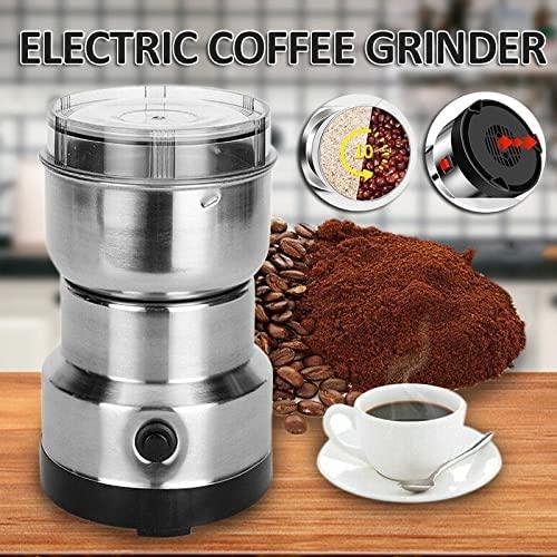 Electric Smash Machine, Multifunction Small Food Grinder Grain Grinder, Portable Coffee Bean Grinder