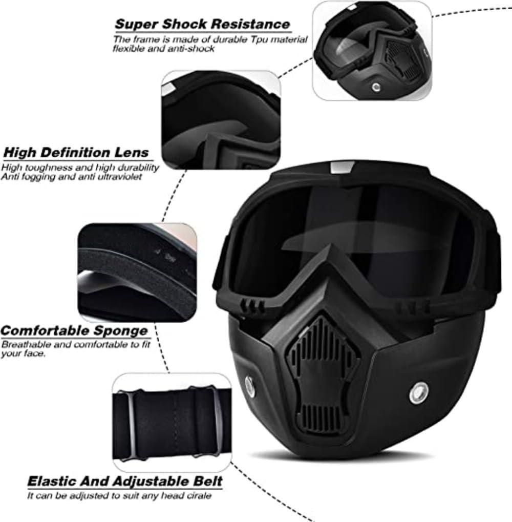 Goggle Mask Anti Scratch UV Protective